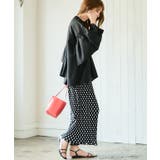 総柄プリーツワイドパンツ プリーツ パンツ | Growing Rich | 詳細画像7