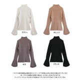 ベルスリーブやわらかニット ニット 薄手ニット | Growing Rich | 詳細画像10