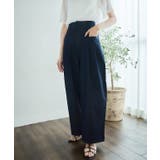 リジットデニムタックワイドパンツ タック入り デニム | Growing Rich | 詳細画像6