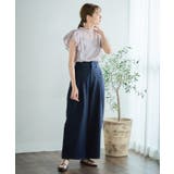 リジットデニムタックワイドパンツ タック入り デニム | Growing Rich | 詳細画像8