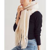 マフラー ボリュームマフラー フリンジ | Growing Rich | 詳細画像18 