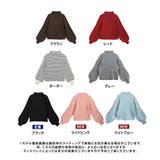 ぽわん袖もちもちリブニット ニット レディース | Growing Rich | 詳細画像23 