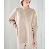 ラウンドカットモックネックニット ニット レディース | Growing Rich | 詳細画像12 