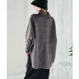 ラウンドカットモックネックニット ニット レディース | Growing Rich | 詳細画像18 