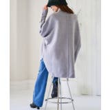 ラウンドカットモックネックニット ニット レディース | Growing Rich | 詳細画像4 