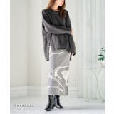 片畦スリット入りニット ニット レディース | Growing Rich | 詳細画像2 