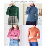 モックネックバルキーニット ニット リブニット | Growing Rich | 詳細画像7 