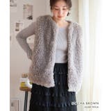 プードルファーベスト トップス ベスト | Growing Rich | 詳細画像11 