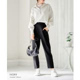 ハーフジップニットプルオーバー ニット レディース | Growing Rich | 詳細画像2