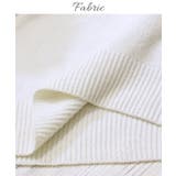 ハーフジップニットプルオーバー ニット レディース | Growing Rich | 詳細画像4