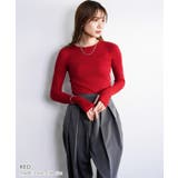 指穴クルーネックリブニット ニット レディース | Growing Rich | 詳細画像2