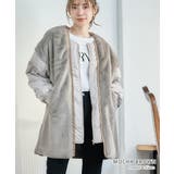 異素材MIXフェイクファーブルゾン 冬 アウター | Growing Rich | 詳細画像3