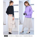 フェイクレザ―ロングスカート フェイクレザー スカート | Growing Rich | 詳細画像8 