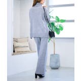 サイドケーブル編みトップス＆パンツニットセットアップ セットアップ ニット | Growing Rich | 詳細画像8 