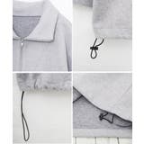 ハーフZIPプルオーバー ハーフジップ レディース | Growing Rich | 詳細画像11 