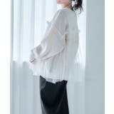 チュールドッキングニットプルオーバー ニットレディース 秋冬 | Growing Rich | 詳細画像3 