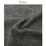 袖チュールレイヤードニットプルオーバー ニットレディース 秋冬 | Growing Rich | 詳細画像4 