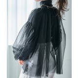 チュールレイヤードブラウス チュール ブラウス | Growing Rich | 詳細画像3 