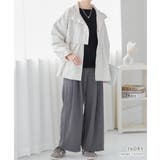 スタンドカラー ペプラム ブルゾン | Growing Rich | 詳細画像2 