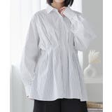 ストライプ シャツ ブラウス | Growing Rich | 詳細画像7 