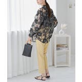 バンドカラーシャツ シャツ ブラウス | Growing Rich | 詳細画像7 