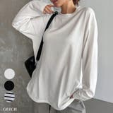オーバーサイズロンT ロングtシャツ レディース | Growing Rich | 詳細画像1
