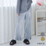 メタリック プリーツ パンツ | Growing Rich | 詳細画像1 