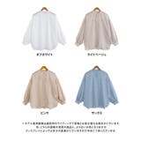 バンドカラー シアー シャツ | Growing Rich | 詳細画像13 