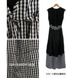 [ワンピース]ドッキングギンガムチェックワンピース[230403] | Growing Rich | 詳細画像12 