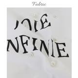 [トップス]ロゴ×パールデザインTシャツ[231216] | Growing Rich | 詳細画像4 