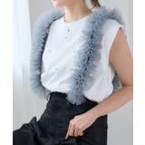 グレー | シアーチュールフリルサスペンダー シアーチュール チュールフリル | Growing Rich