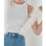 シアーチュールフリルサスペンダー シアーチュール チュールフリル | Growing Rich | 詳細画像6 