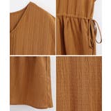 縦ジャガードギャザーワンピ [240318] | Growing Rich | 詳細画像14 