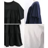 フレア袖ティアードチュニック フレア チュニック | Growing Rich | 詳細画像25