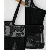 オーガンジー花柄刺繍ビスチェ[240408] | Growing Rich | 詳細画像14 