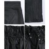 ペプラムギャザー付き マルチwayパールタフタナイロンスカート マルチway | Growing Rich | 詳細画像13