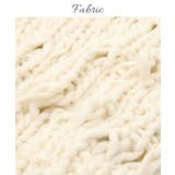 手編みの暖かさ。 ハンドニットロービングベスト ニット | Growing Rich | 詳細画像3