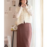 手編みの暖かさ。 ハンドニットロービングベスト ニット | Growing Rich | 詳細画像4