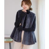 フレアスリーブ リブニット 長袖 | Growing Rich | 詳細画像10