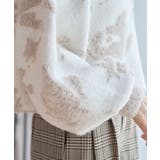 ニュアンス柄 シャギーニット 花柄 | Growing Rich | 詳細画像11 