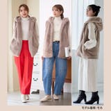 ファーベスト フード付き フーディエコファーベスト | Growing Rich | 詳細画像11