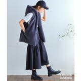 ファーベスト フード付き フーディエコファーベスト | Growing Rich | 詳細画像17