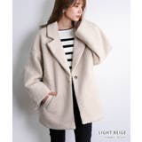 リングウールテーラードコート ショートコート レディース | Growing Rich | 詳細画像10 