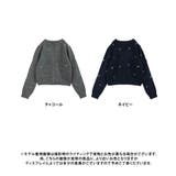 アルパカタッチ フラワー刺繍 ニット | Growing Rich | 詳細画像13