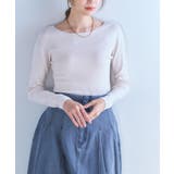 カシミヤタッチバックオープンニット バックオープン トップス | Growing Rich | 詳細画像7 