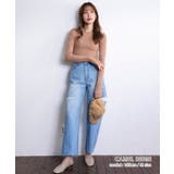 指穴クルーネックリブニット ニット レディース | Growing Rich | 詳細画像14