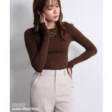 指穴クルーネックリブニット ニット レディース | Growing Rich | 詳細画像15