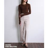 指穴クルーネックリブニット ニット レディース | Growing Rich | 詳細画像16