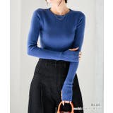 指穴クルーネックリブニット ニット レディース | Growing Rich | 詳細画像7