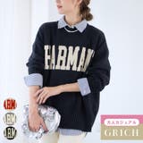 ボア ロゴ ニット | Growing Rich | 詳細画像1